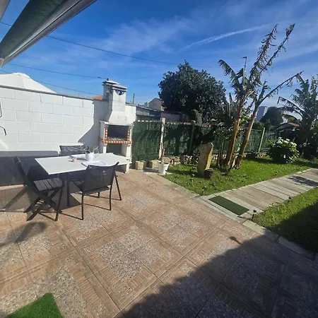 招待所 Privada Con Jardin Chimenea Y Parking En 拉科鲁尼亚